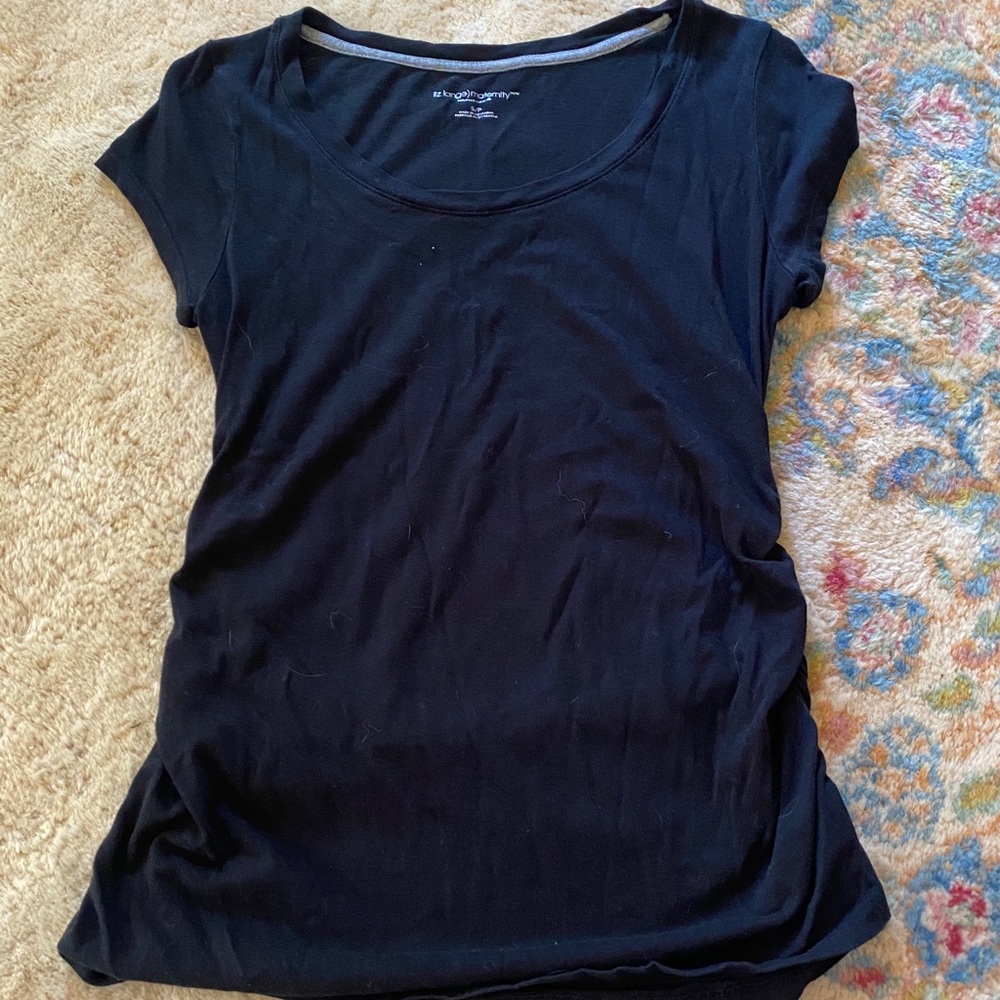 Maternity black T-shirt